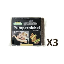 Mestemacher Pumpernickel Siyah Çavdarlı Alman Ekmeği 3 x 500 G