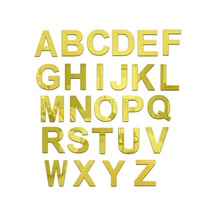 Duvar Etiketi 3d Alfabe Çıkartmaları Arka Plan İngilizce Harfler H Diğer