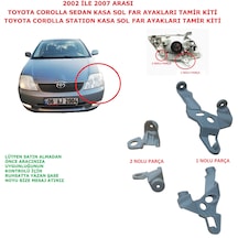 Toyota Corolla Sol Far Ayağı Tamir Kiti 2002 İle 2007 Arası Sedan