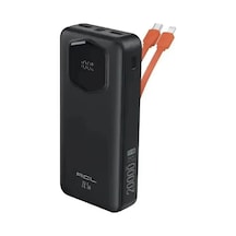 Pw-140 20.000 Mah Powerbank 22.5w Hızlı Şarj 3a Dahili Type-c Lightning Kablolu Dijital Göstergeli 2 Usb Çok Renkli