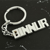 Zenviac456 Binnur İsimli Anahtarlık Zenviac45678 Altın