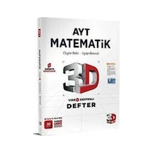 3d Yayınları Ayt Matematik Video Destekli Defter