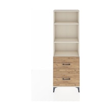Arges Dolap 3 Raflı 2 Çekmeceli 60x30x182 Aytaşı-çam Aytaşı