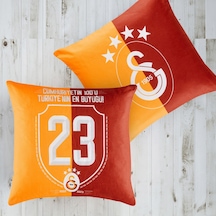 Taş Lisanslı Galatasaray Şampiyonluk Pamuk 40x40 Kırlent 000000001000046879