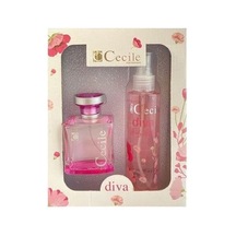 Cecile Diva Bayan Kofre 100 Ml+150 Ml Body Mist