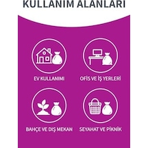 Natura Büzgülü Çöp Torbası Orta Boy 15 Li