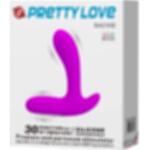 Lilitu Shop Pretty Love USB Şarjlı 30 Modlu Titreşimli Vibratör Ve Anal Plug Mor