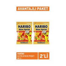 Haribo Altın Ayıcık Poşet 2 X 80 G - 8 Adet Tarı