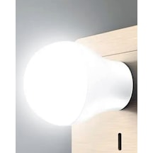 Ampul Tasarımlı Mini Usb Led Işık Beyaz Lamba