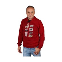 Kapşonlu Sweatshırt (380855819) Bordo