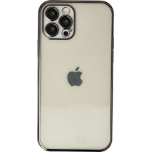 Apple İphone Uyumlu 12 Pro Kılıf Razer Lensli Silikon - Siyah Çok Renkli