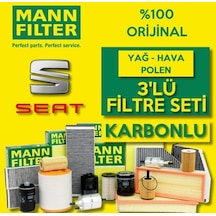Seat Ibiza 1.4 Mann-Filter Filtre Bakım Seti 2006-2015