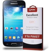 Samsung Uyumlu Galaxy S4 Mini Ekran Koruyucu Cam 3 Adet Ekonomik Paket (552805967) 20 Tl Fark Ile Apple  iPhone Hızlı Şarj Kablosu