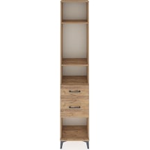 Arges Dolap 3 Raflı 2 Çekmeceli 44x30x221 Çam-çam Çam