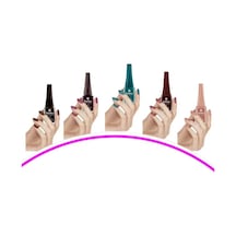 Jenerik 5 Adet Keratinli Besleyici Oje 14 Ml Set10 Çok Renkli