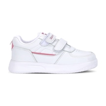 Slazenger Kalıpso F Cırt Cırtlı Beyaz / Pembe Günlük Spor Ayakkabısı