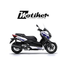 Yamaha Xmax 2015 Uyumlu Sticker Parliament Blue Edition Takım Sticker