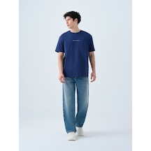 Baggy Regular Fit Erkek Pantolon Lacivert