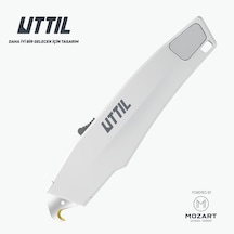 Uttıl Aura Natura Pruk06-anh Otomatik Geri Çekmeli Kanca Bıçaklı Kompostlanabilir Gövde Maket Bıçağı