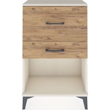 Arges Komodin 2 Çekmeceli 60x30x96 Aytaşı-çam Aytaşı
