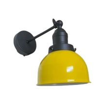 Rsylight Retro Metal Dekoratif Rustik Sarı Mafsallı Duvar Aplik