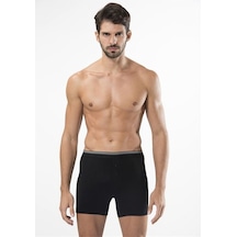 Türen 135 Likralı Düğmeli Boxer Ikili Paket-Sıyah - Xl Siyah Türen 135 Likralı Düğmeli Boxer Ikili Paket-Sıyah - Xl Siyah