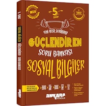 Ankara 2025 5. Sınıf Sosyal Güçlendiren Soru Bankası Güncel Müfredat