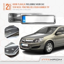 intakrom Opel Astra H Krom Plakalık - Hummer Tip 2 Adet