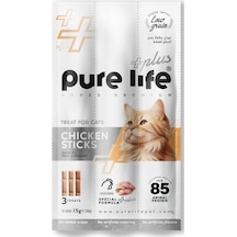 Purelife Plus Tavuk Etli Kedi Ödül Çubukları 15 G