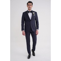 Black 077 Takım Slim Lacivert Lacivert