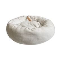 Brt Pet Peluş Simit Kedi Yatağı 50 x 50 x 15 CM