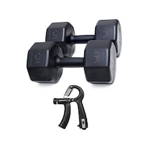 8 Kg Dambıl X 2 Adet 16 Kg Ve Sayaçlı Ayarlanabilir El Yayı