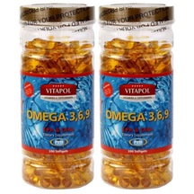 Vitapol Omega 3-6-9 Balık Yağı 200 Softgel 2 Adet