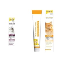 Gimcat Malt Soft Vitamin Kombinasyonu, Her Yaştan Kediler İçin, 100 G & Kediler İçin Multi-vitamin, 100 G, 12 Temel Vitamin