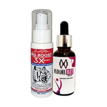 Bigboost Erkeğe 3xeffect Krem 50 Ml + Yanında 1 Şişe Madamewet Canlandırıcı Içecek