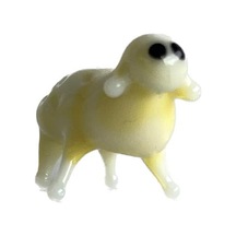 El Yapımı Mini Murano Cam Koyun Biblo A91-01