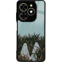 Tecno Spark Go 2024 Casper Tasarımlı Glossy Telefon Kılıfı Siyah