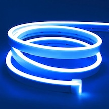 5 Metre 12 V Dış Mekan Mavi Neon Led