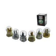 Lb Büyük Boy - 10cm Pilli - Işıklı Müzikli Kar Küresi Cam Eskitme İnsan Figürlü - Desen Mix Renkli Herhangi Bir Tanesi Gönderilir