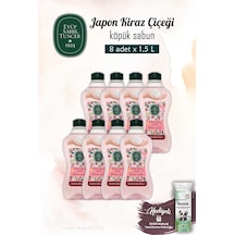Japon Kiraz Çiçeği 8 Adet Köpük Sabun 1.5 L Ve Rosıe