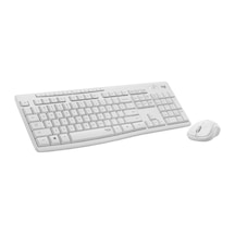 Logıtech Mk295 Q Tr Sessiz Kablosuz Klavye Mouse Set Beyaz 920-010089 Lazer