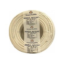 Öznur H05VV-F 4x1,5 mm NYMHY TTR Enerji Kablosu 100 Metre