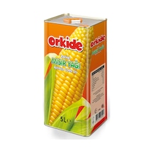 Orkide Mısır Özü Yağı Teneke 5 L