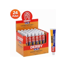 Derby N.78 Kontakt Yapıştırıcı 40 Gr 24 Adet Standlı Kutulu Güçlü Genel Amaçlı Yapıştırıcı