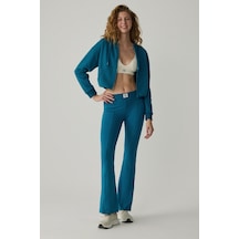 Urban Beat Hılda Kadın Fit & Flare Sportswear Mavi Pantolon Mavi