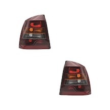 Opel Astra G Sedan Sağ-sol Takım Stop Lambası Smoke 1998-2004