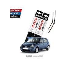 Renault Clio 2 Silecek Takımı 1998-2005 Bosch Aerotwin