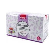 Nurs Ekinezya Ihlamur Zencefil Karışık Bitki Süzen Poşet Çay 20'li