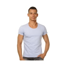 Erkek Tshirt Soft Mavi