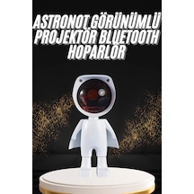 180 Derece Dönebilen Astronot Masa Ve Gece Lambası Projektör Çok Renkli